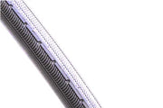 Durable wheelchair spoke guard with textured grip and ventilation holes for safety and comfort