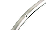 Stainless steel wheelchair spoke guard with mounting hole, durable accessory for wheelchair wheels
