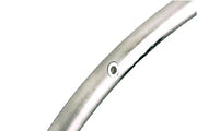 Edelstahl-Rollstuhl-Speichenschutz mit Montageloch, langlebiges Zubehör für Rollstuhlräder