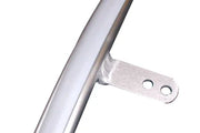 Metal wheelchair spoke guard with mounting bracket, durable accessory for wheelchair wheels
