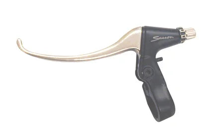 Sasson wheelchair brake lever with ergonomic black grip and metallic handle for accessible mobility control