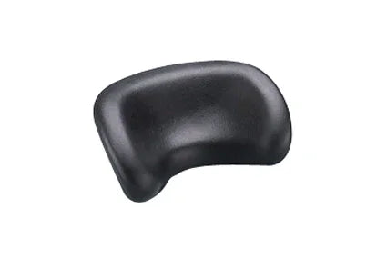 Black ergonomic wheelchair armrest pad for comfort and support