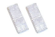 Reflecterende rolstoelspaakbeschermers voor veiligheid en zichtbaarheid, duurzame rolstoelaccessoires