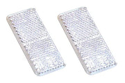 Reflective wheelchair spoke guards for safety and visibility