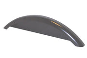 Dark gray wheelchair spoke guard for wheel protection and safety