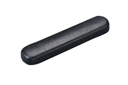Black textured wheelchair armrest pad for comfort and support