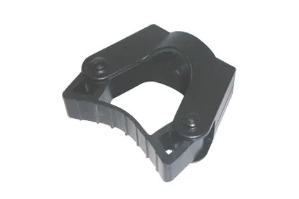 Black wheelchair spoke guard accessory for wheelchair safety and protection