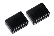 Black wheelchair spoke guards for safety and durability, ideal for everyday use and customization.
