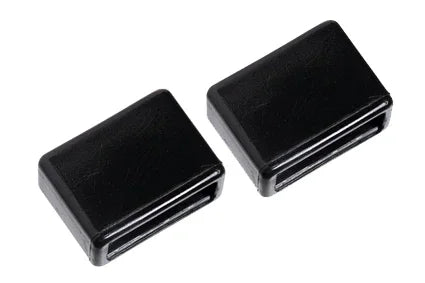 Black wheelchair spoke guards for safety and protection