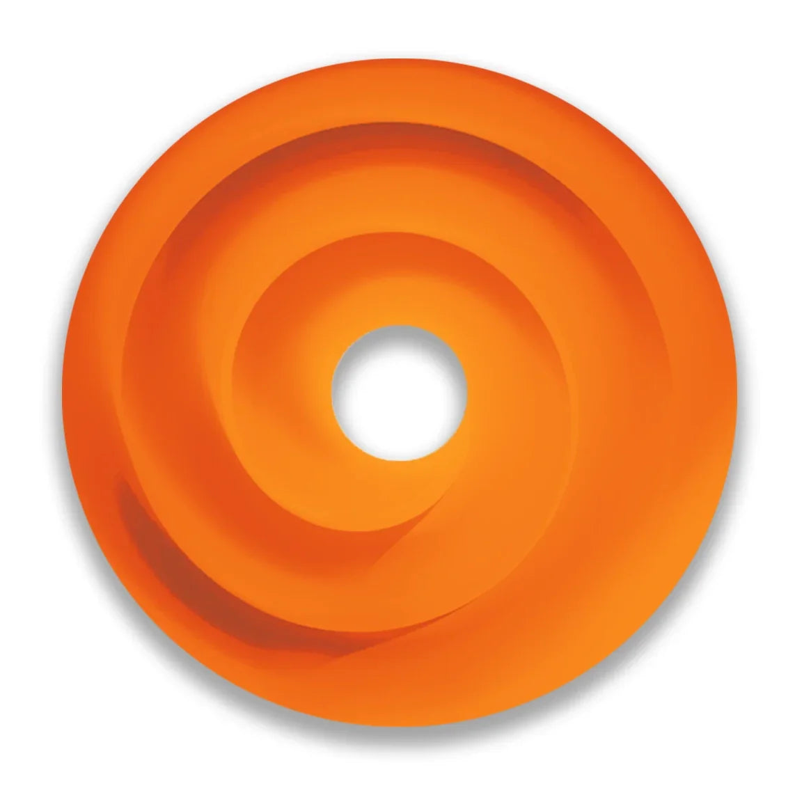 Orangefarbener Wirbel-Design-Rollstuhl-Speichenschutz für Radschutz