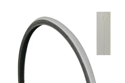 Durable wheelchair spoke guard with textured grip, ideal for mobility accessories and wheelchair parts.