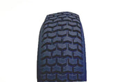 Durable wheelchair tire with deep tread pattern for reliable grip and everyday use