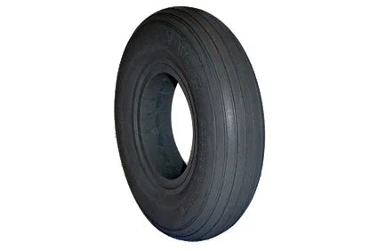 Durable wheelchair tire with deep tread for reliable mobility and everyday use