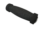 Black textured wheelchair grip handle for secure comfort and control