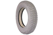 Durable wheelchair tire with rugged tread for reliable mobility and everyday use