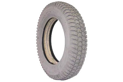 Durable wheelchair tire with rugged tread for reliable mobility and everyday use