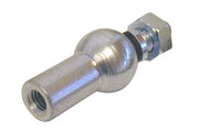 Metal wheelchair ball joint connector with hex nut for durable mobility equipment parts