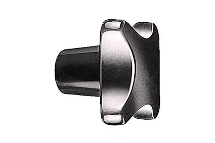 Black wheelchair spoke guard with sleek, durable design for safety and protection