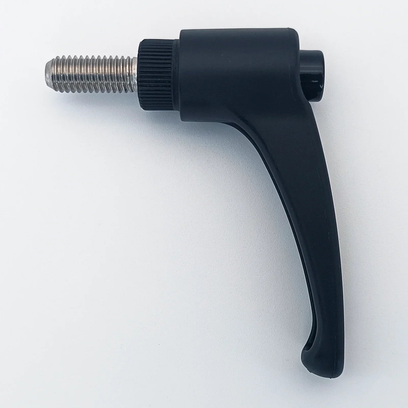 Schwarzer ergonomischer Rollstuhl-Einstellhebel mit Metallgewindeschaft zur sicheren Befestigung