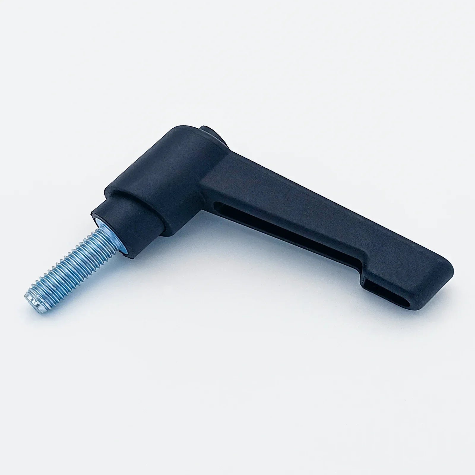 Schwarzer ergonomischer Rollstuhl-Einstellhebel mit Metallgewindebolzen für sicheren Sitz