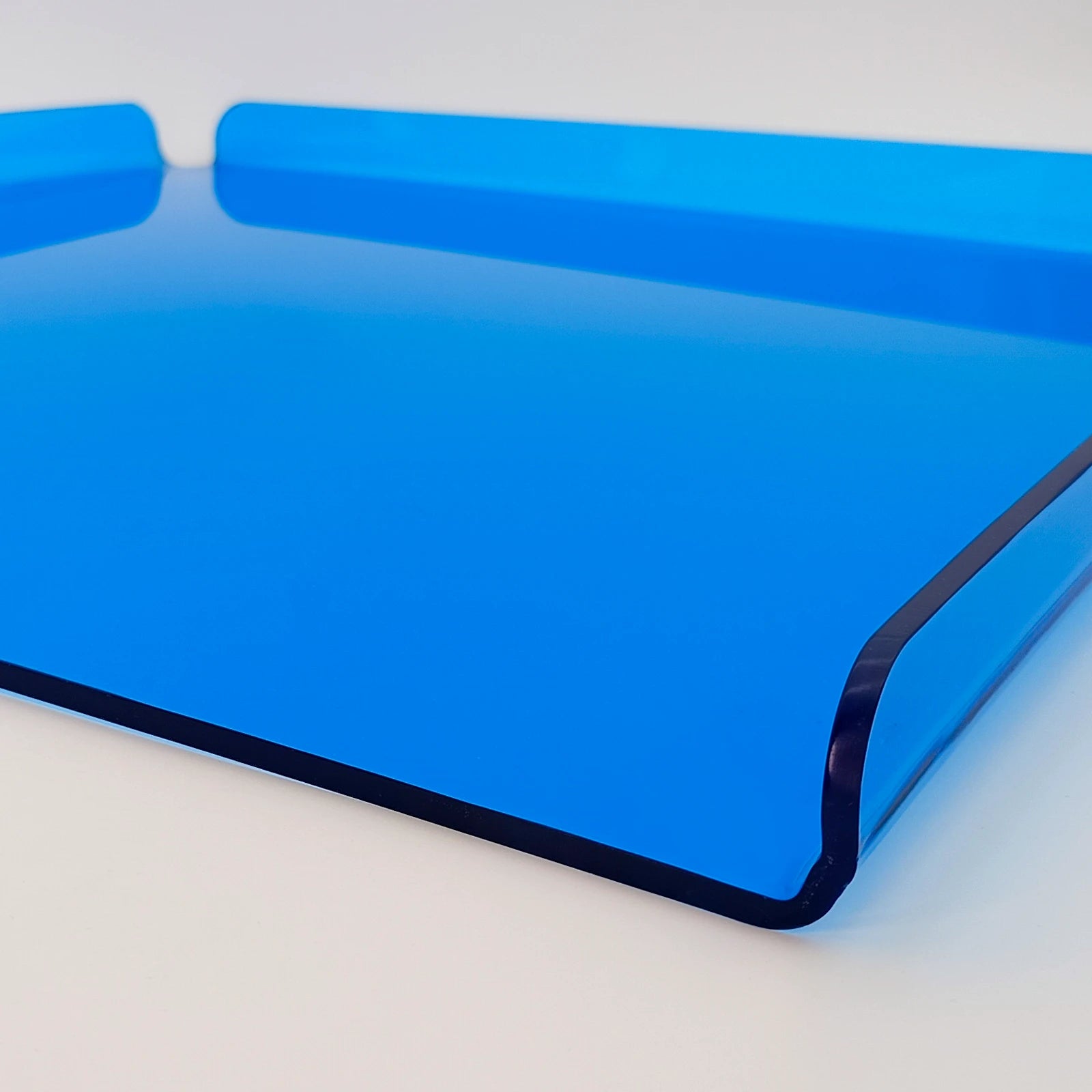 Neon Blau - Therapietisch ohne Ausschnitte | 500x500 mm