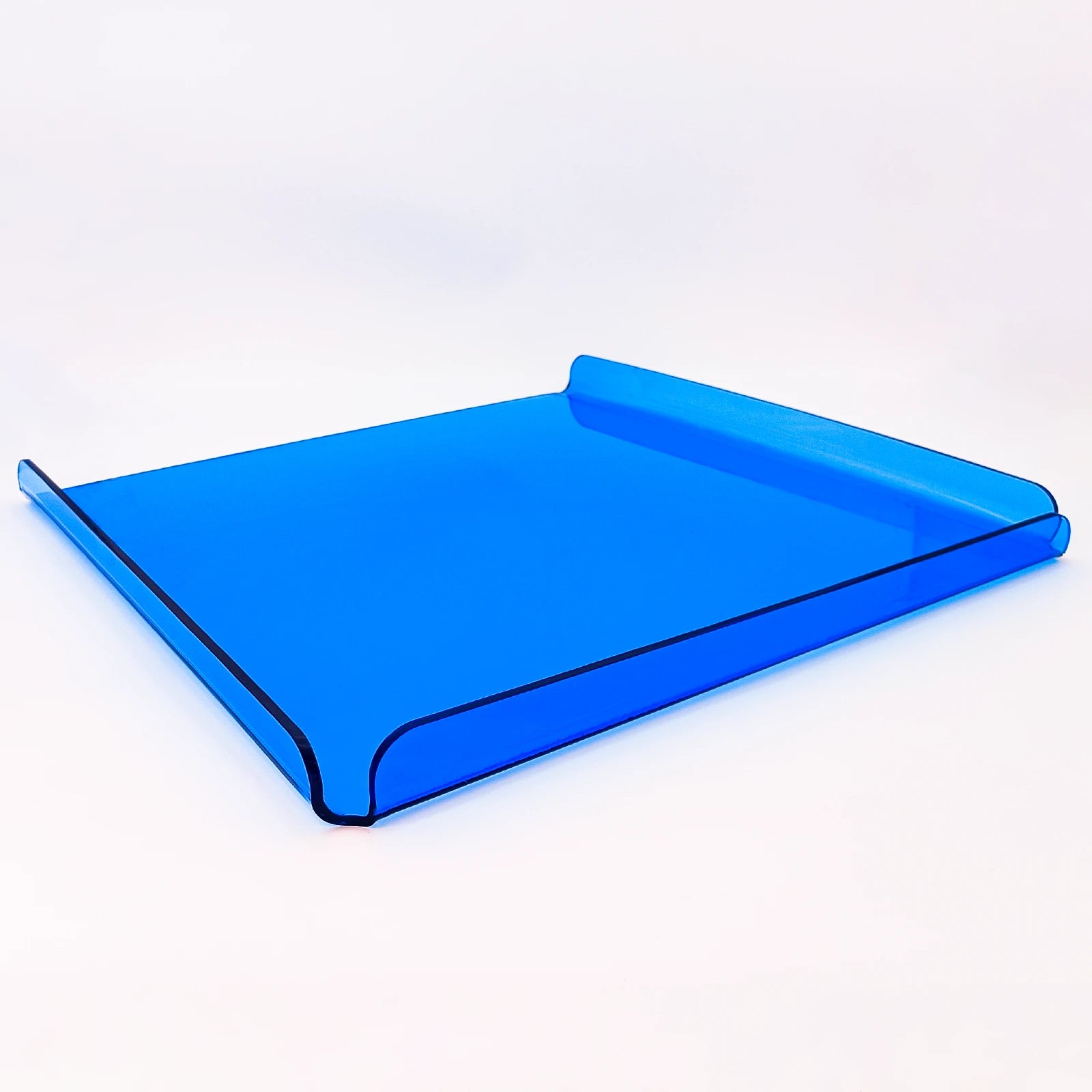 Neon Blau - Therapietisch ohne Ausschnitte | 500x500 mm