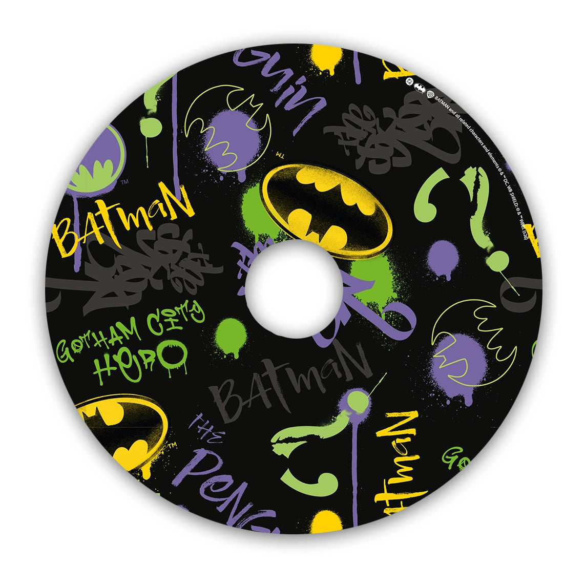 Rollstuhl-Speichenschutz - Batman Graffiti