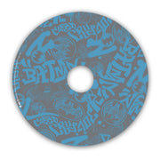 Rollstuhl-Speichenschutz - Batman Blaue Street Art