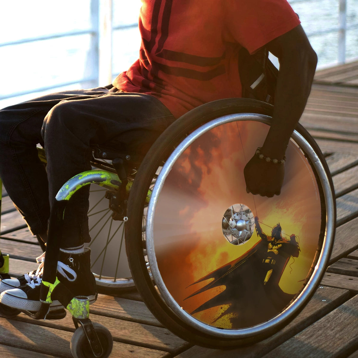 Rolstoel Spaakbeschermers - Batman: Zonsondergang in Gotham