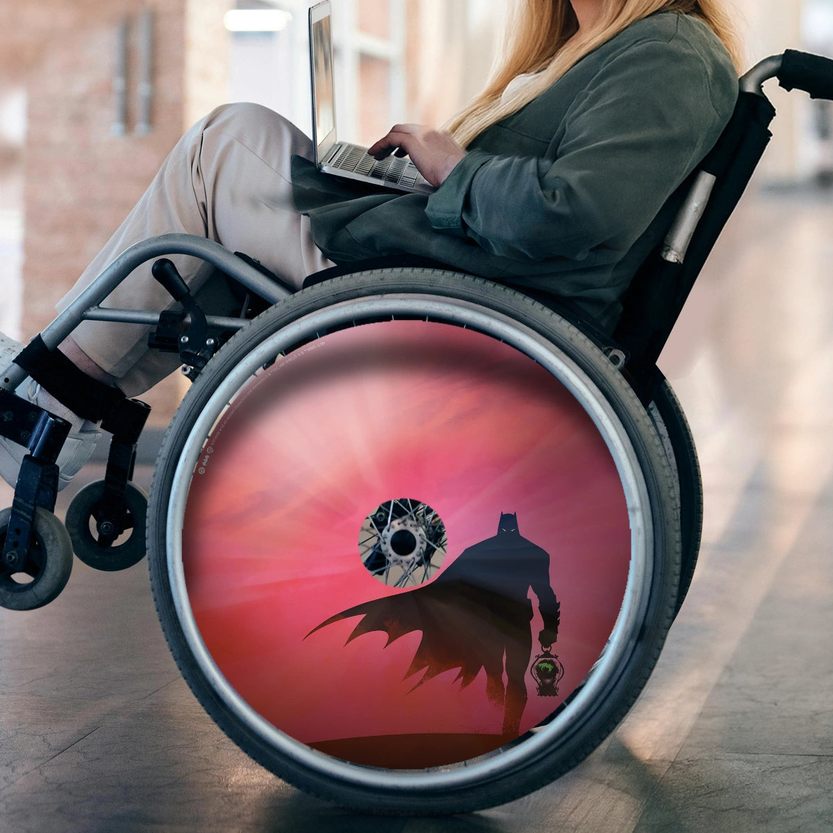 Rollstuhl-Speichenschutz - Batman: Der letzte Ritter auf Erden