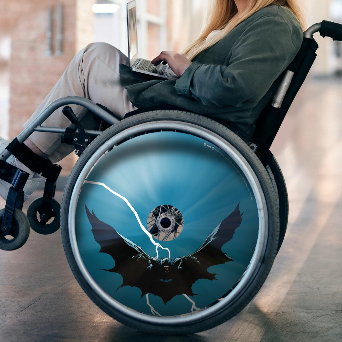 Rollstuhl-Speichenschutz - Batman: Die Rückkehr des Dunklen Ritters