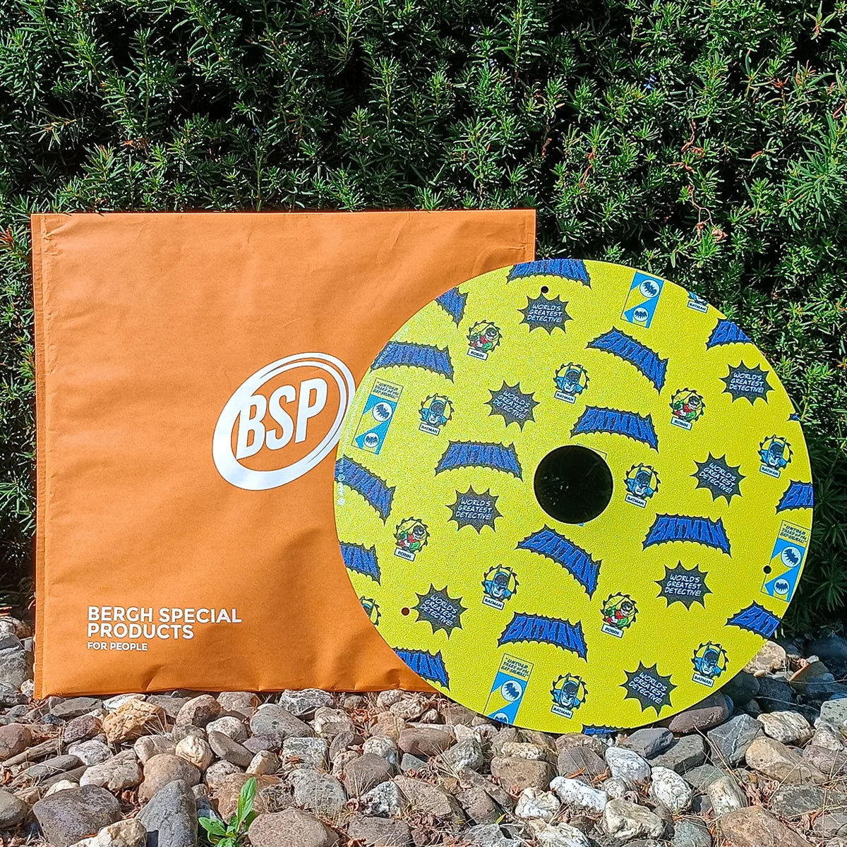 Rolstoel Spaakbeschermers - Batman Gele Comic Popart