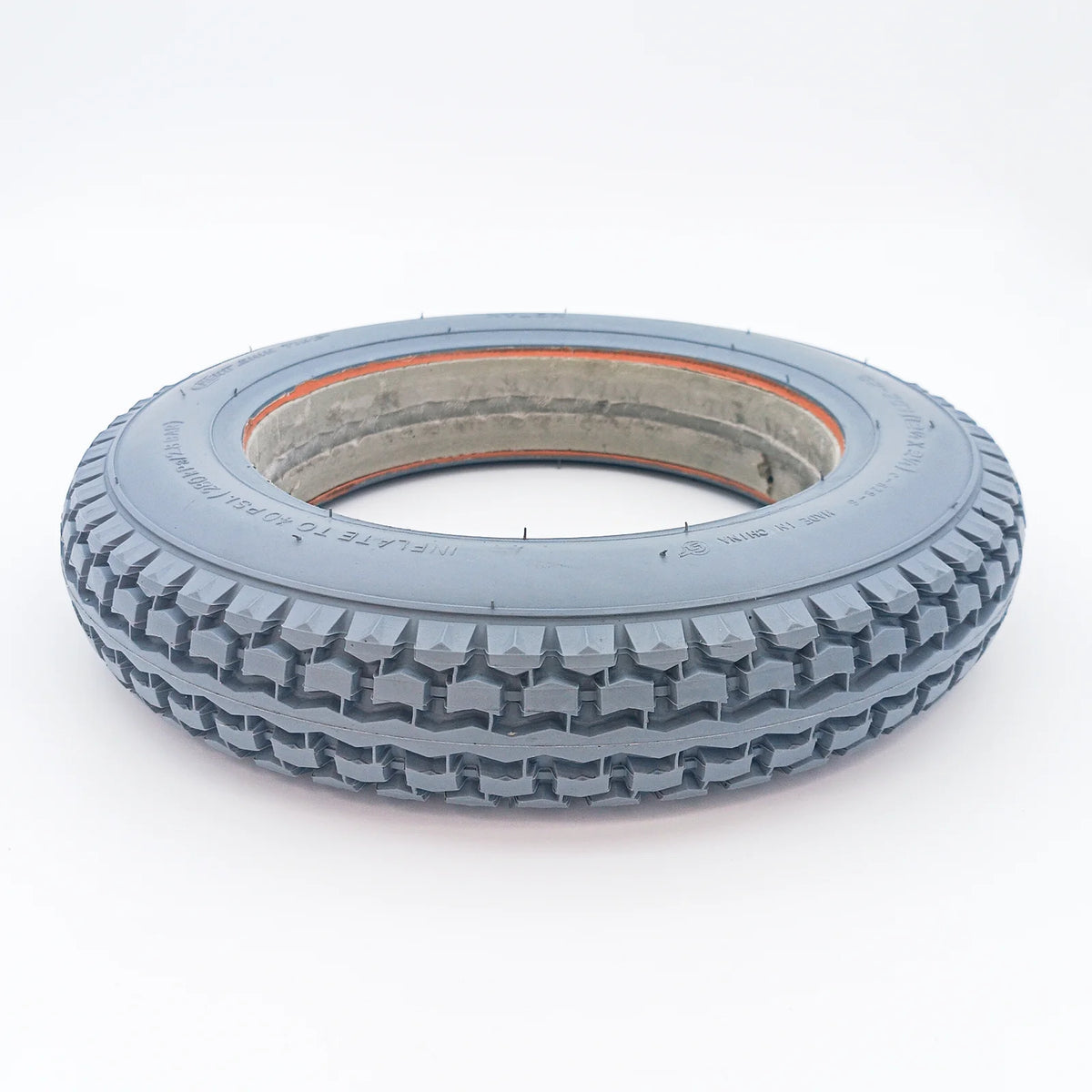 Gefüllter Reifen Grau 12½ x 2¼ (62-203) C-628 Rollstuhlreifen-1