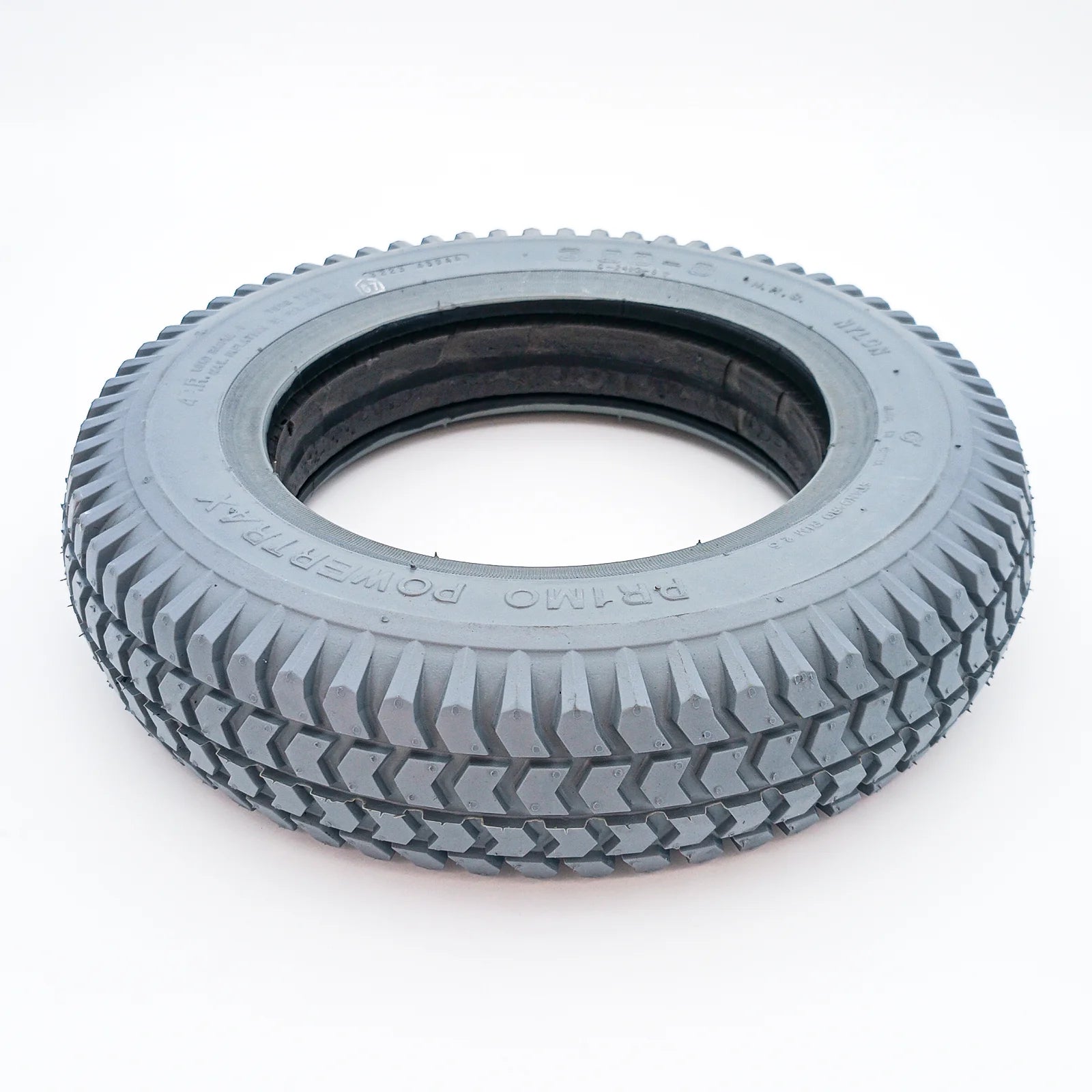 Gevulde Band Grijs 3.00-8 (350x97) C-248 Blok Rolstoelband-60