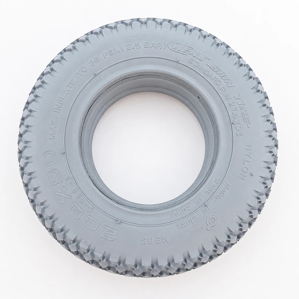 Gefüllter Reifen Grau 12½ x 2¼ (62-203) C-628 Rollstuhlreifen-2