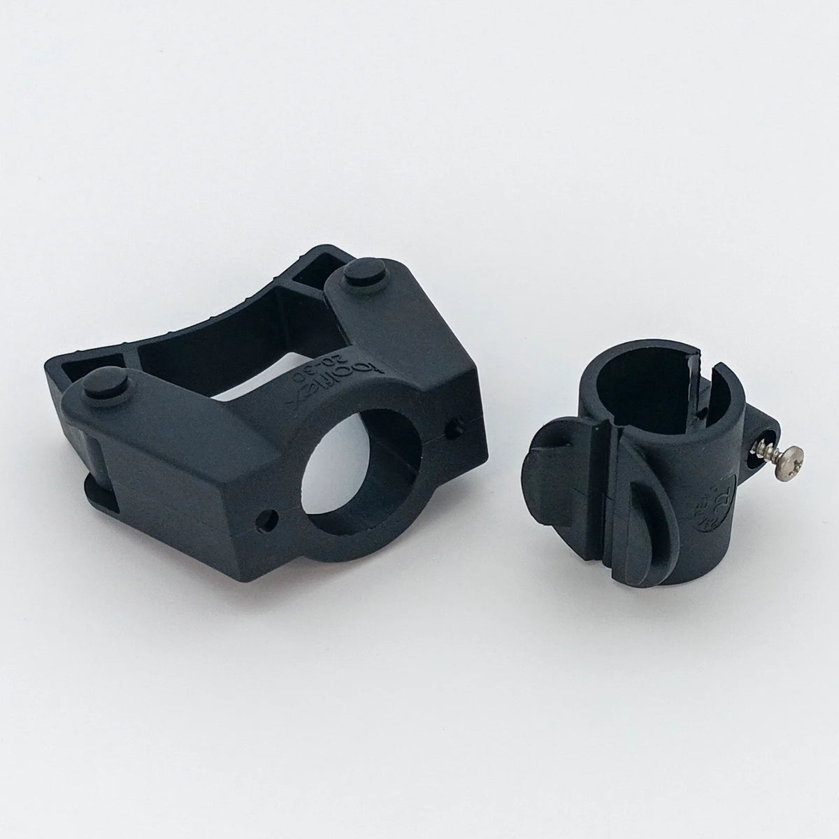 Stokhouderklem voor buis 21-22 mm, schroef-klemsysteem 