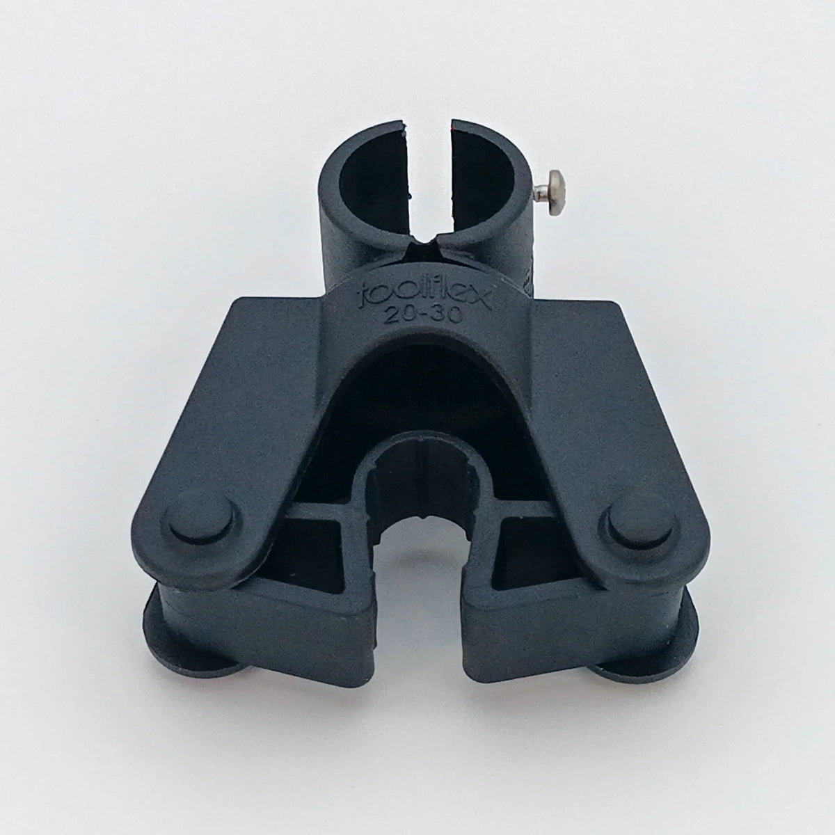 Stokhouderklem voor buis 21-22 mm, schroef-klemsysteem 