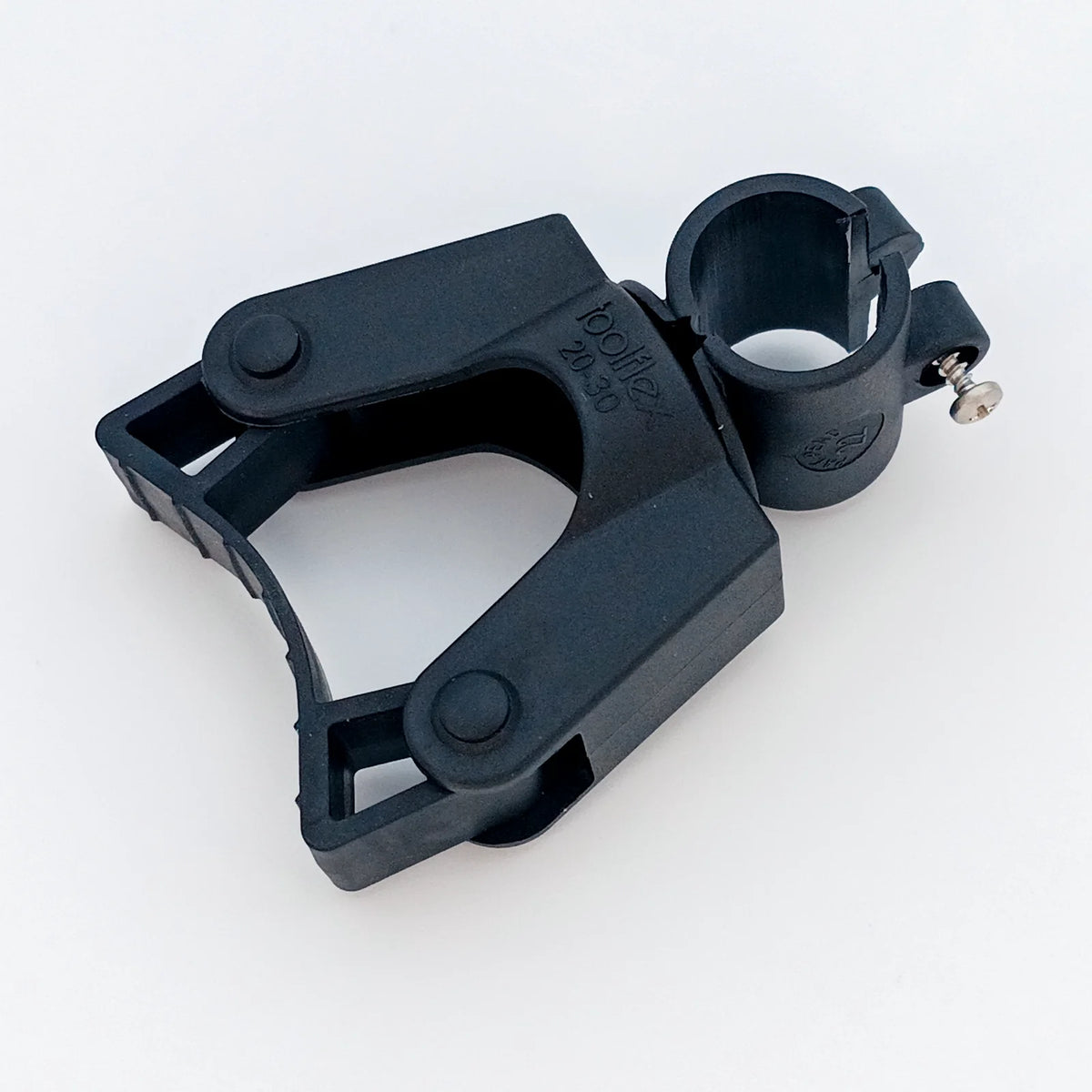 Stokhouderklem voor buis 21-22 mm, schroef-klemsysteem 