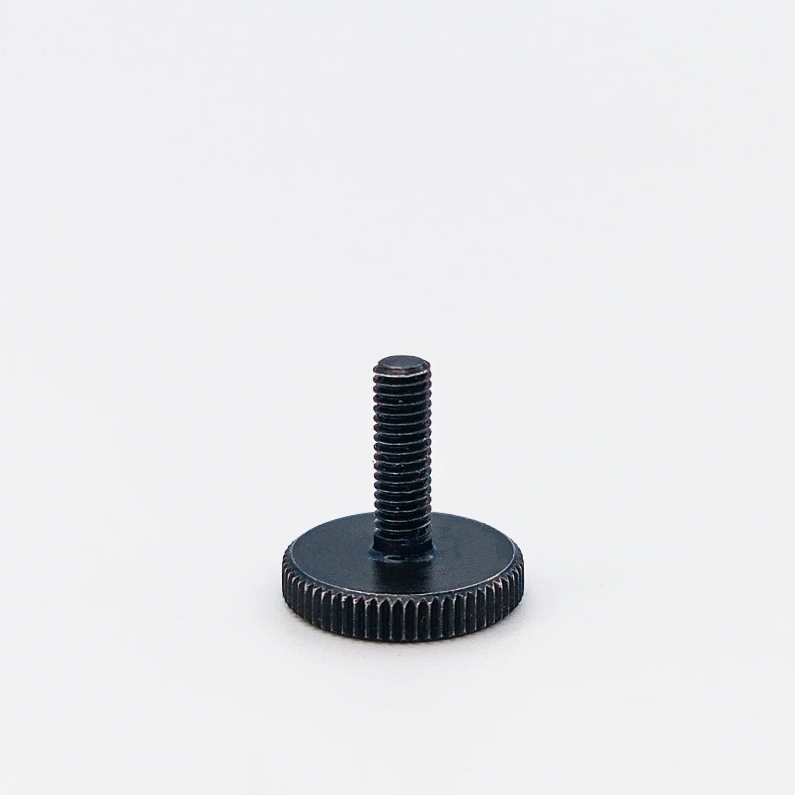 Knurled Bolt Type 52 M3 x 10 mm Ø12 mm Black