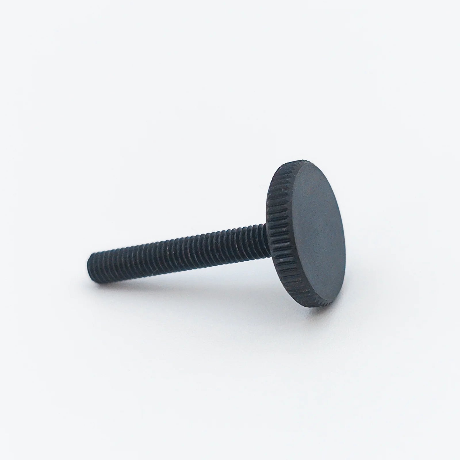 Knurled Bolt Type 52 M3 x 20 mm Ø12 mm Black