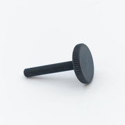 Knurled Bolt Type 52 M3 x 20 mm Ø12 mm Black