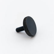 Knurled Bolt Type 52 M4 x 12 mm Ø16 mm Black