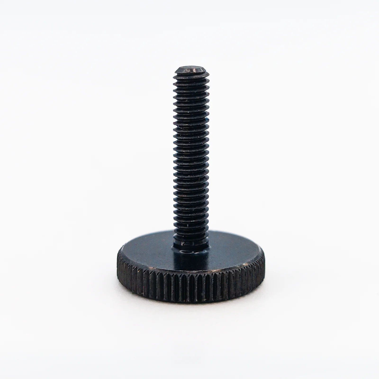 Knurled Bolt Type 52 M4 x 20 mm Ø16 mm Black