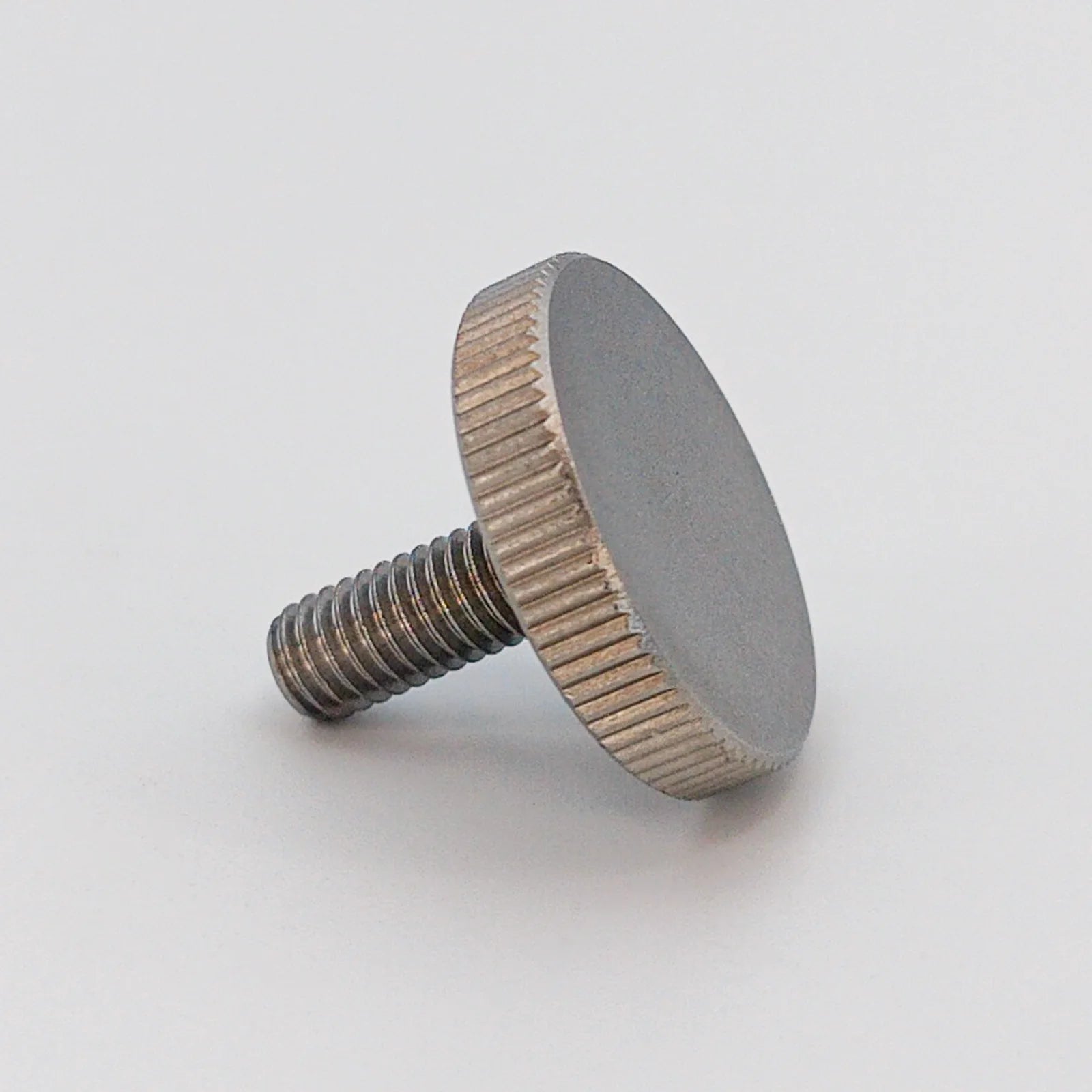 Knurled Bolt Type 67 M6 x 16 mm Ø24 mm Silver