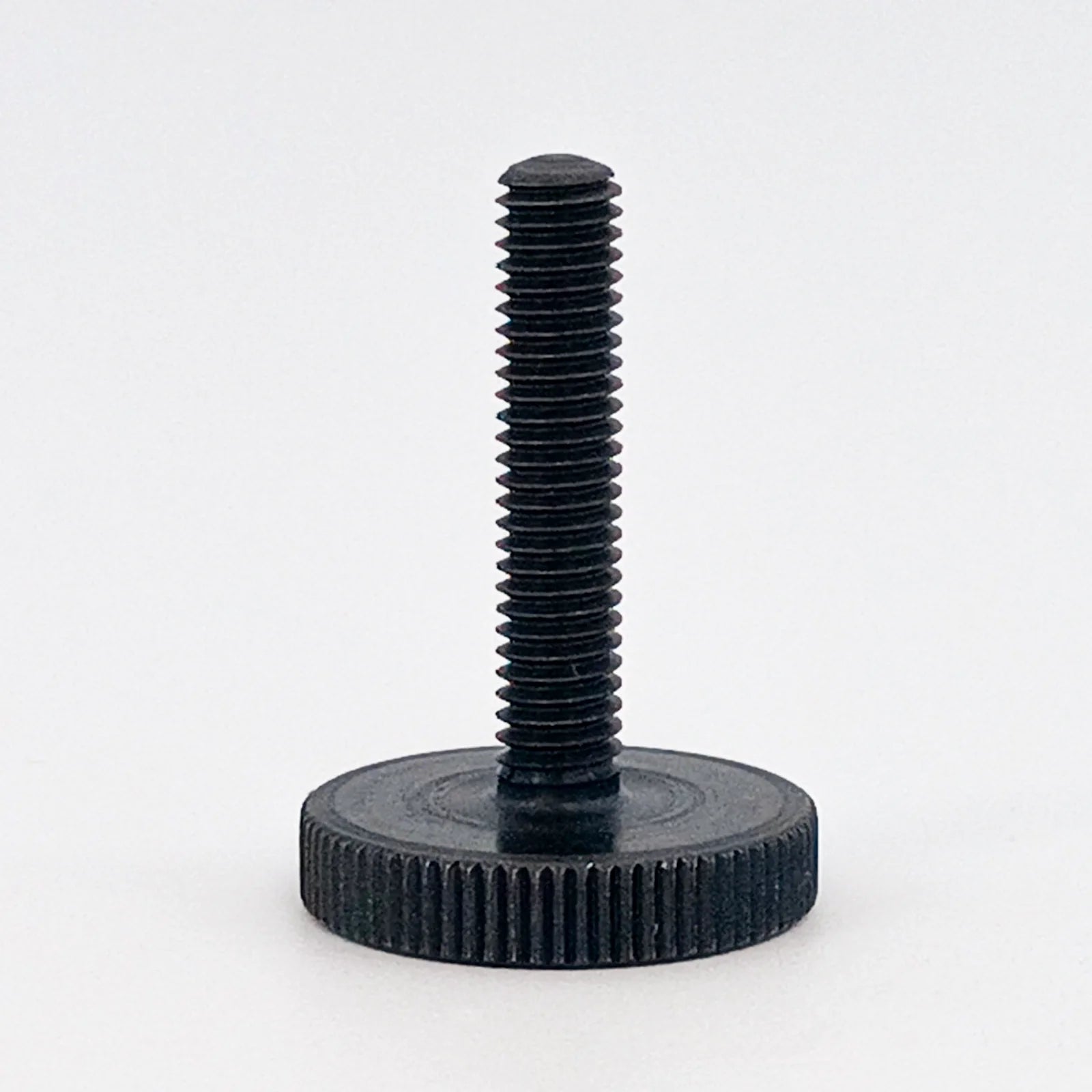 Knurled Bolt Type 52 M6 x 30 mm Ø24 mm Black