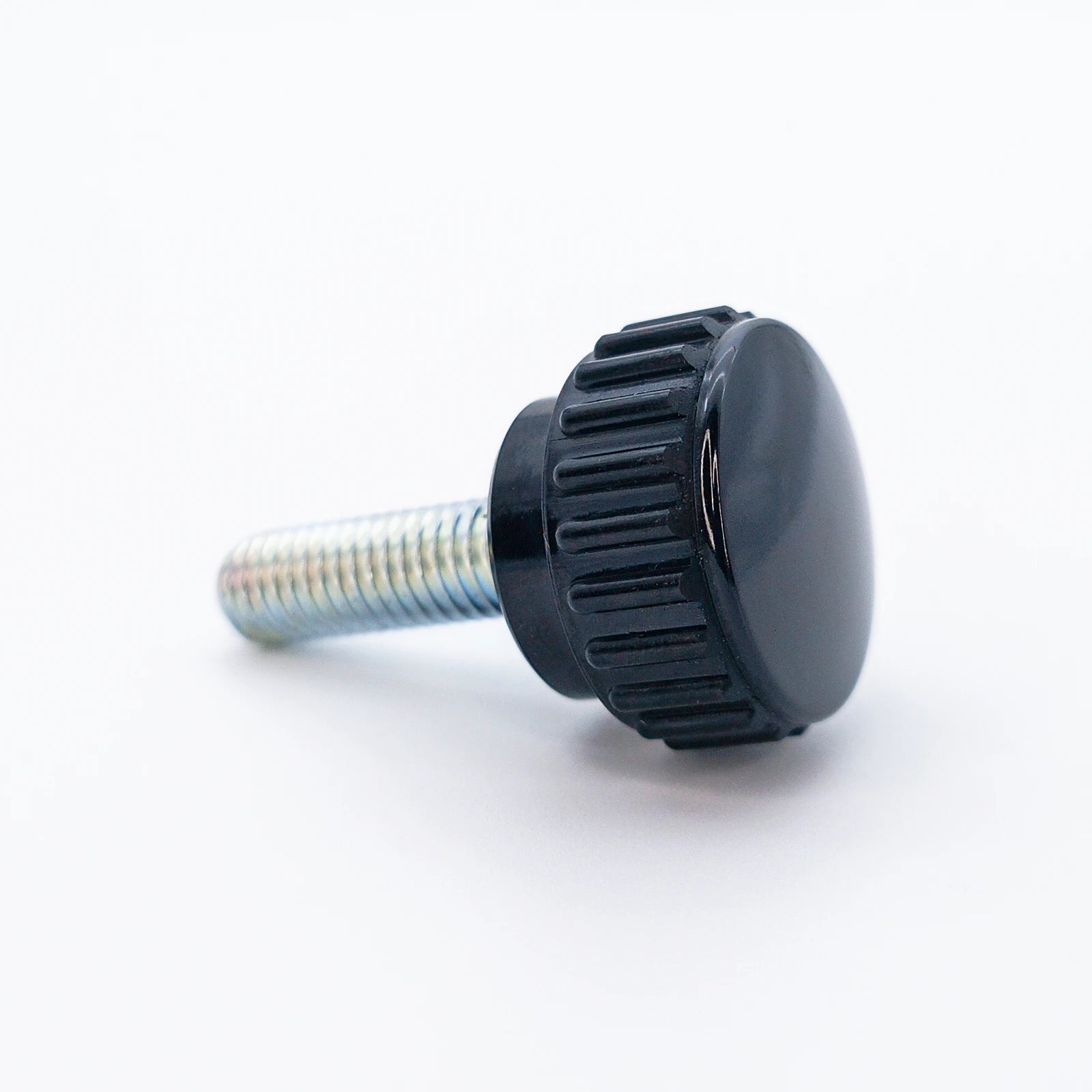 Knurled Bolt Ø26 mm with M8 × 25 mm Male Thread - Black