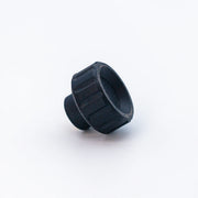 Knurled Knob Ø20 mm with M5 × 6 mm Female Thread - Black