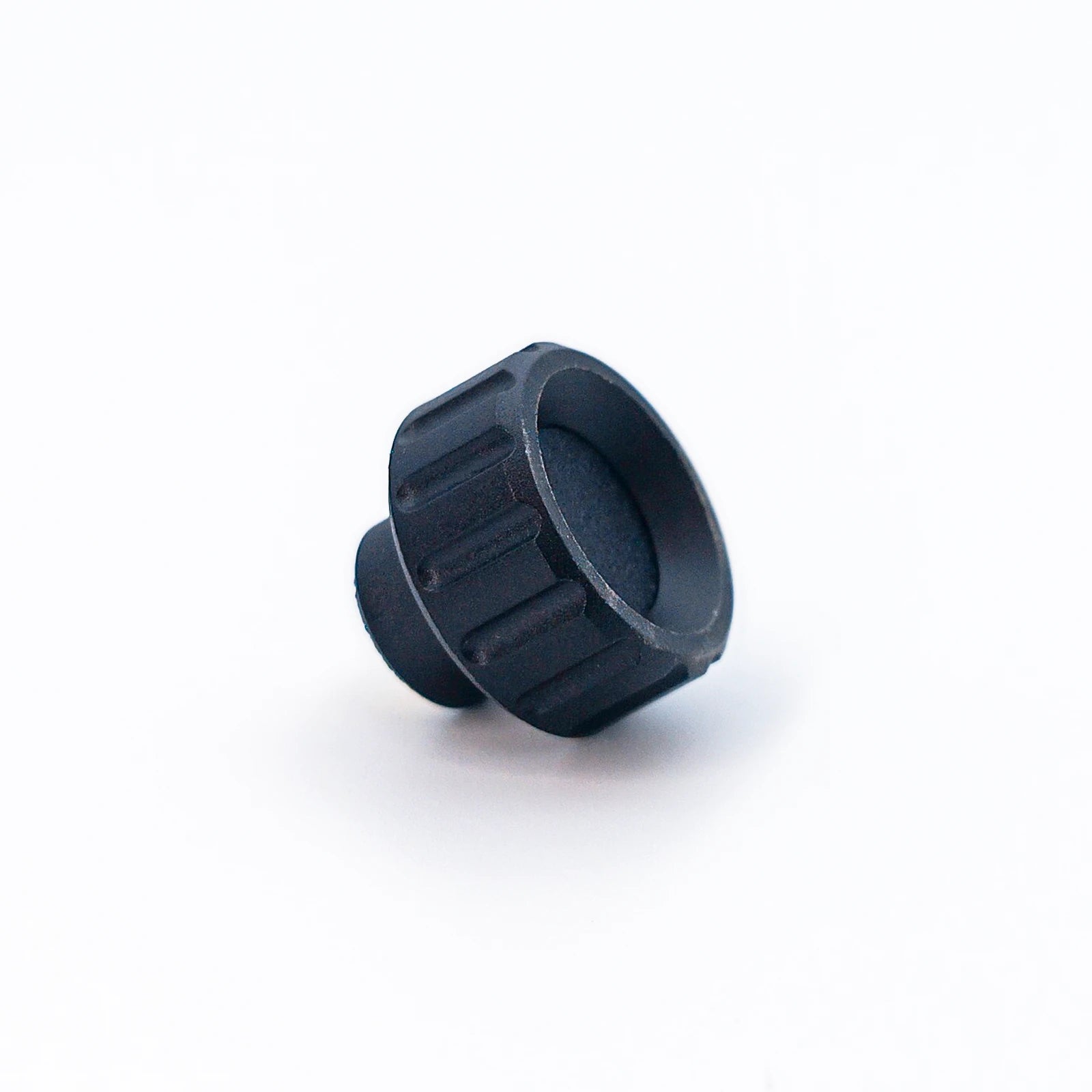 Knurled Knob Ø20 mm with M6 × 6 mm Female Thread - Black