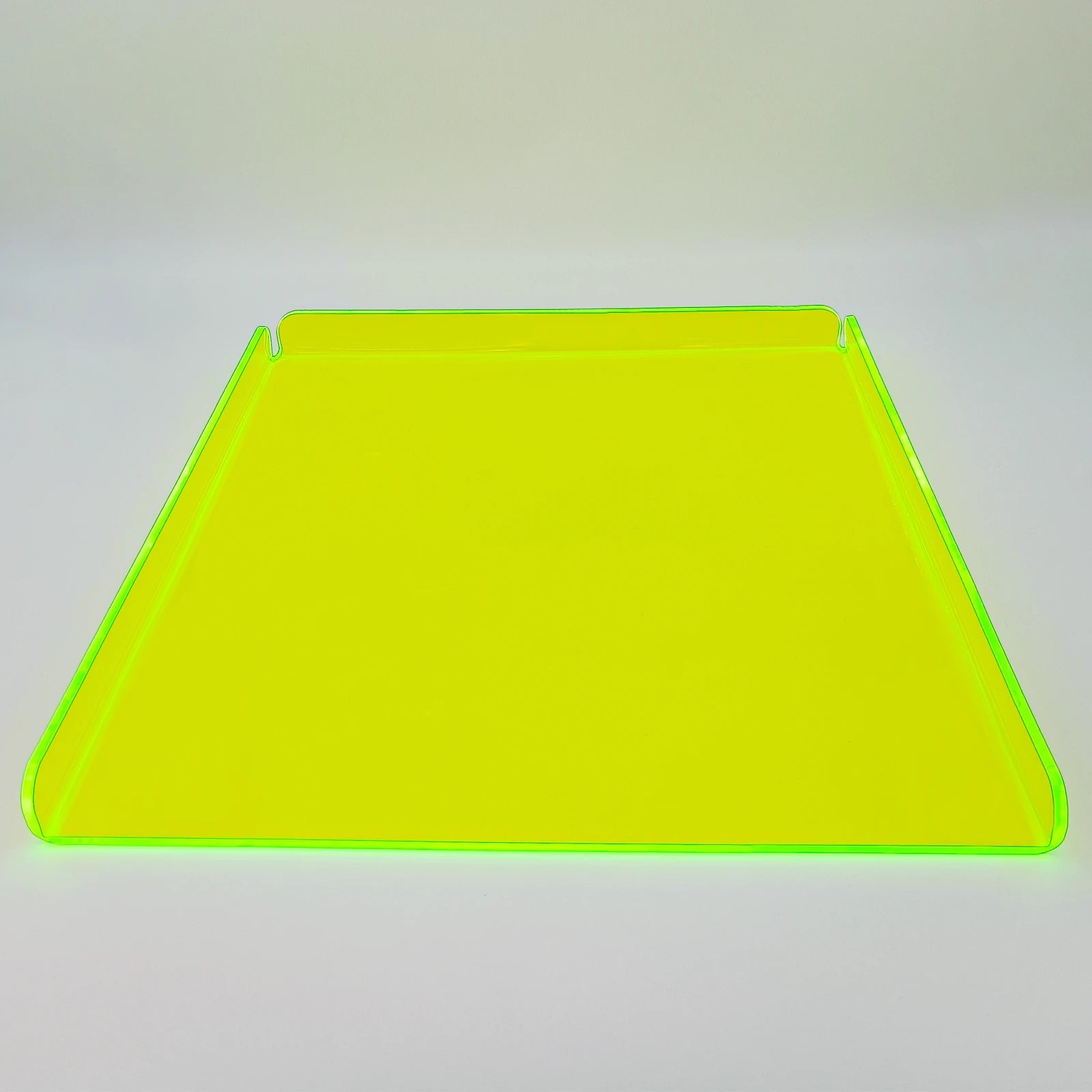 Neon Lime Green - No Cutouts Tray | 500x500 mm
