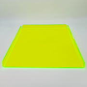 Neon Lime Green - No Cutouts Tray | 500x500 mm